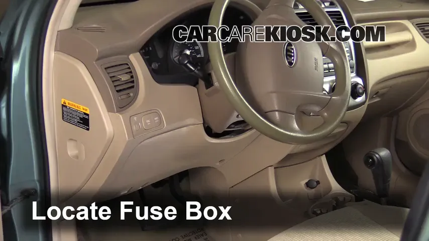 2007 Kia Sportage LX 2.7L V6 Fuse (Interior) Check